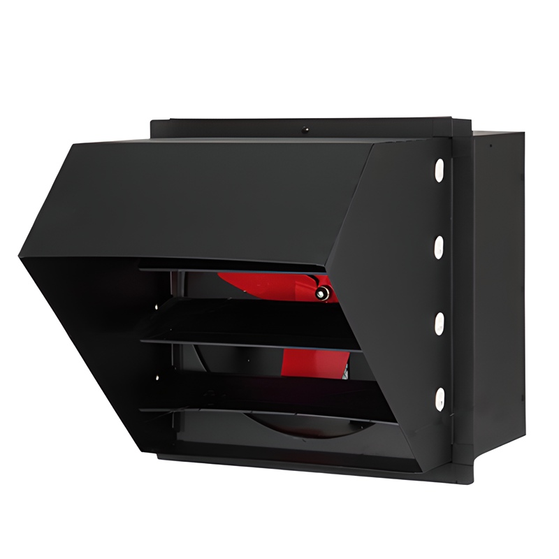 Industrial Wall Exhaust Fan Square Rain-proof Shutter WF