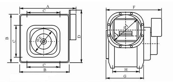 High-Performance 90° Ceiling Ventilation Duct Blower for Pipe Airflow High-Performance 90° Ceiling Ventilation Duct Blower for Pipe Airflow