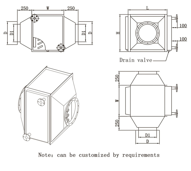 Boiler Cooler Flue gas heat exchanger Diagram Boiler Cooler Flue gas heat exchanger Diagram